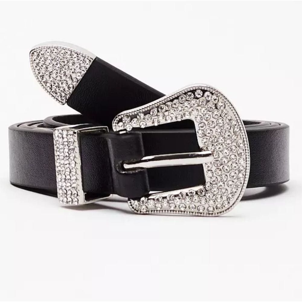 NASTY GALβ "Callin' All Country Queens" Diamante Belt Large